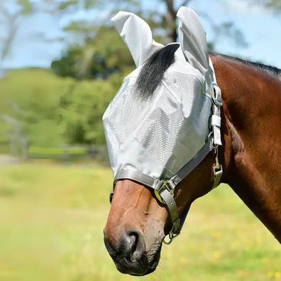 Weatherbeeta Comfitec Hexi Shield Dual Fly Mask