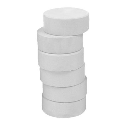 Farbpucks Einzelfarben 6 Stück, Ø 44 mm - Farbe: weiß