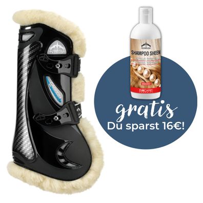 Veredus Gamasche Carbon Gel Vento Save the Sheep + GRATIS Shampoo Sheen