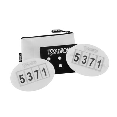 Eskadron Basic Quick-Pin 4 Startnummern Set