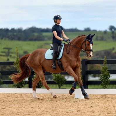 Weatherbeeta Suede Elite Air-Tec Dressage Saddle Pad