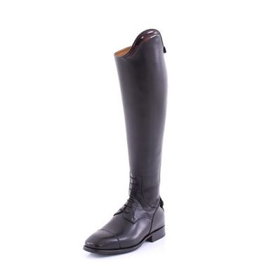 DeNiro Lederreitstiefel Novello Burgundy + Flag