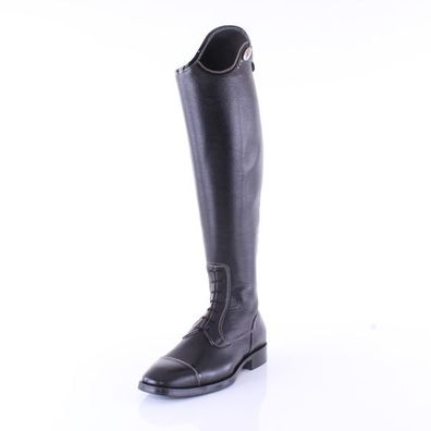 Tricolore Reitstiefel Salentino 02 black Top shiny by DeNiro