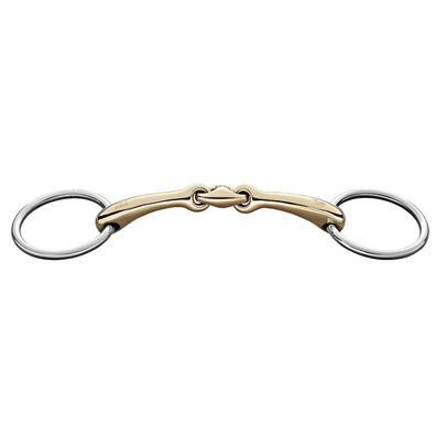 Sprenger Dynamic RS Unterlegtrense doppelt gebrochen 14 mm