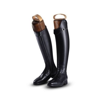 DeNiro JBGreen Laced veganer Dressurstiefel schwarz