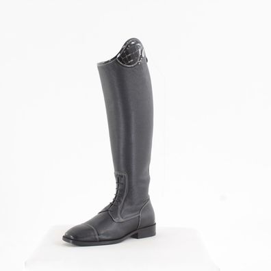 Tricolore Reitstiefel Salentino 02 schwarz Top Lucido by DeNiro