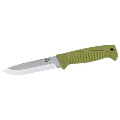 Herbertz CJH Universal Outdoormesser, GFN olivgrün, feststehend, Scheide