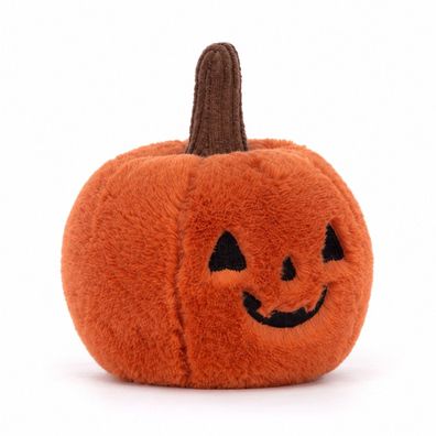 Jellycat Ooky Jack O´Lantern rostrote Pluesch-Kuerbislaterne Halloween