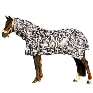 Euroriding Fliegendecke Zebra Halsteil abnehmbar