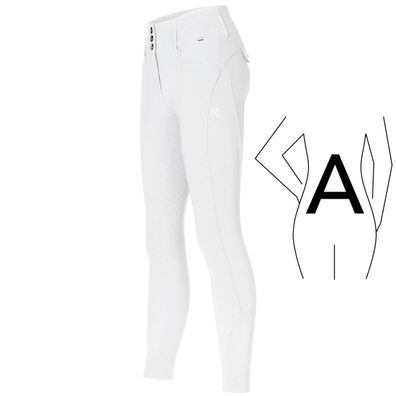 Kingsland KLKimi Mid Waist Vollgrip A-Shape Reithose Damen