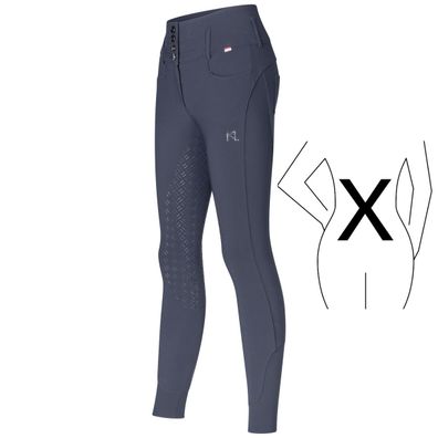 Kingsland KLKhloe High Waist Vollgrip X-Shape Reithose Damen