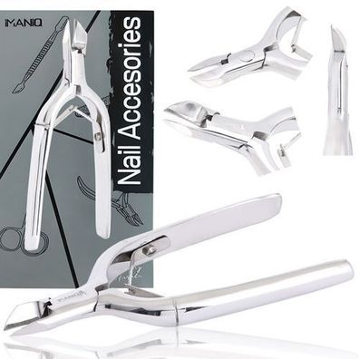 Hautzange Nagelknipser Schere Kosmetik Maniküre Studio SPA silber