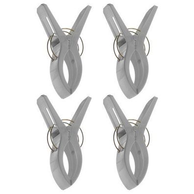 Strandhandtuchclips, 4 Stück