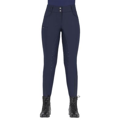 QHP Reithose Lymee Softshell Vollbesatz Damen