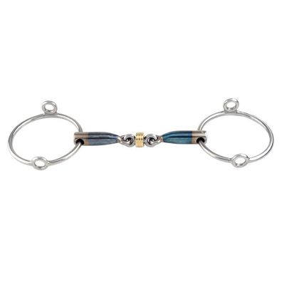 Trust Sweet Iron Aufziehtrense Brass Rings 16mm