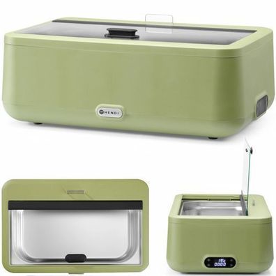 UNIQ elektrischer Bain-Marie-Wärmer 607 x 402 mm 700 W - grün