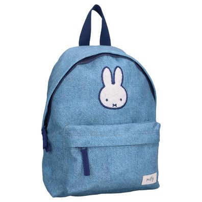Miffy Cute Happens Rucksack Kinder mit Innenfutter Doppelreißverschluss und Trages