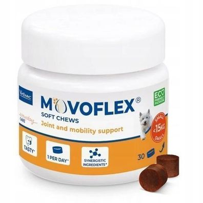Hundeergänzungsmittel VIRBAC Movoflex S Kroketten, 30 Stück