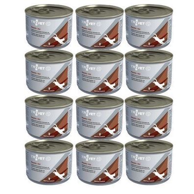 TROVET Hepatic HLD mit Huhn - Nassfutter für Katzen - 12 x 200 g