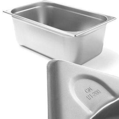 Kitchen Line Stahl-GN-1/1-Behälter, Höhe 200 mm - Hendi 806159