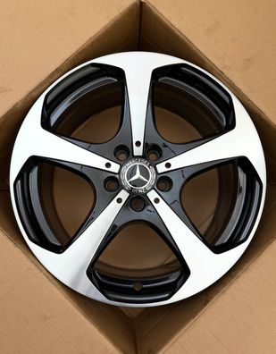 1x Orig Mercedes C Klasse W205 C205 S205 18 Zoll Alufelge A2054014700 8,5Jx18 ET56