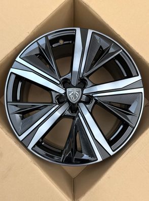1x Original Peugeot 308 III P5 18 Zoll Alufelge Kamakura 98350581XY 8,0Jx18 ET48