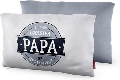 la Vida Kuschelkissen, FÜR DEN Coolsten Papa Reserviert, Dekokissen, Reisekissen