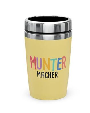 LaVida Zeit für Dich Edelstahl Thermobecher to go 250 ml Muntermacher