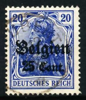 BES 1WK LP Belgien Nr 18a gestempelt X629CE6