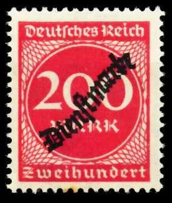Deutsches-reich DIENST Nr 78 postfrisch X63FB92