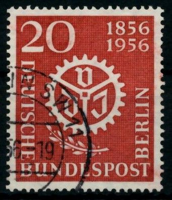 BERLIN 1956 Nr 139 gestempelt X6E12AA