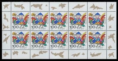 BRD BUND BLOCK Kleinbogen 1998 Nr 1991 postfrisch KLEIN X7C8AC6