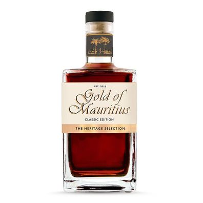 Gold of Mauritius Classic Edition Rum, The Heritage Selection, 40% Vol. 0,7 l