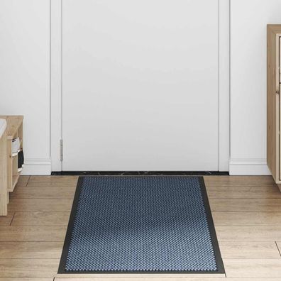 vidaXL Fußmatte Blau 60x150 cm