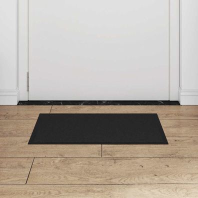 vidaXL Fußmatte Schwarz 40x60 cm
