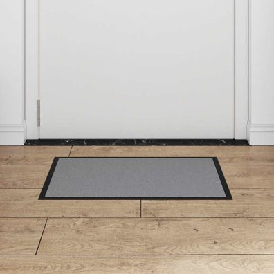 vidaXL Fußmatte Grau 40x60 cm