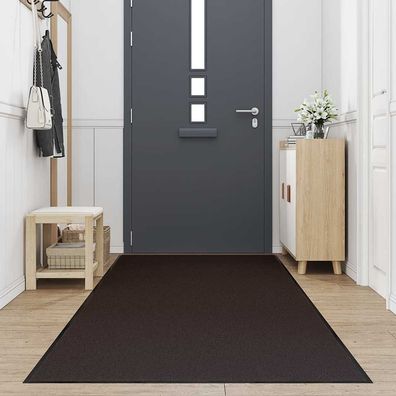 vidaXL Fußmatte Braun 115x400 cm