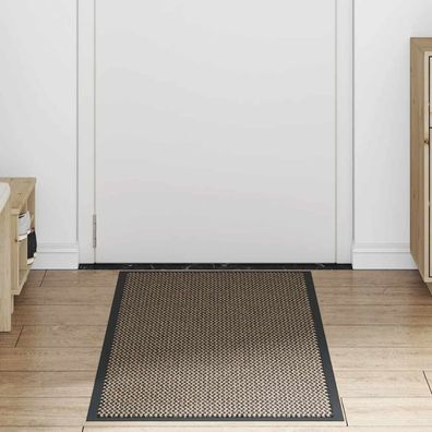 vidaXL Fußmatte Braun 60x150 cm