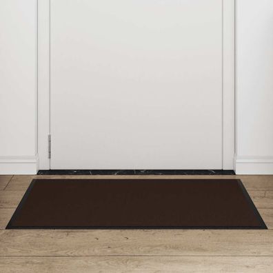vidaXL Fußmatte Braun 60x90 cm