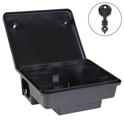 vidaXL Mausefallen 4 Stk. Schwarz 23x19x9,5 cm