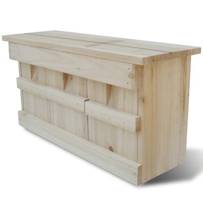vidaXL Spatzen-Nistkasten 44 x 15,5 x 21,5 cm