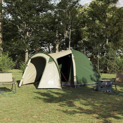 vidaXL Kuppelzelt 6 Personen Grün