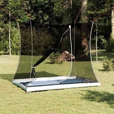 vidaXL Innenzelt 2 Personen Schwarz Netzgewebe