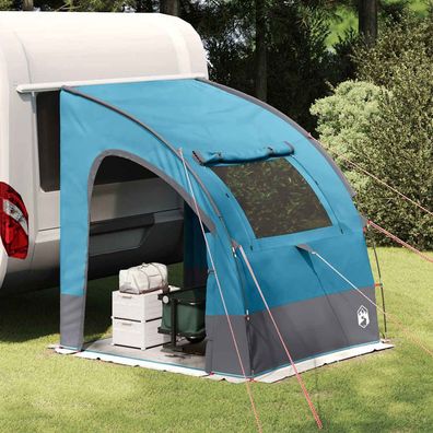 vidaXL Heckklappenzelt Blau 194 x 180 x 210 cm Taft