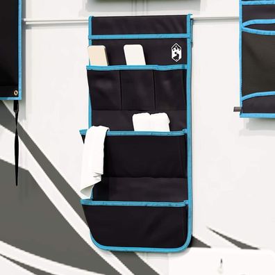 vidaXL Aufbewahrungstasche mit Speicher Schwarz 66 x 40 cm Oxford