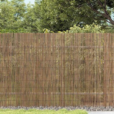 vidaXL Gartenzaun Natur
