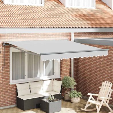 vidaXL Manueller Markisenrahmen 3 x 2,5 m Anthrazit