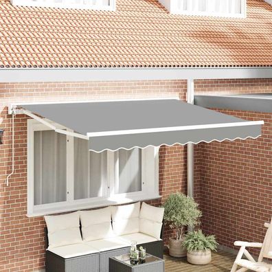 vidaXL Electric Awning Frame 3 x 2 m Weiß