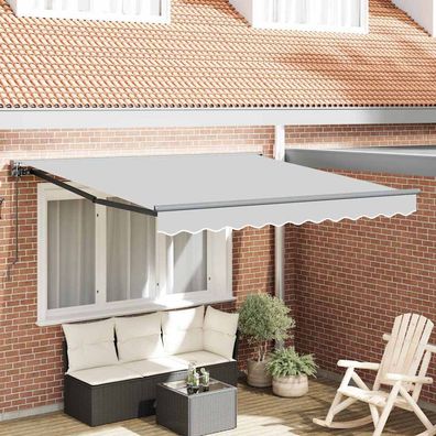 vidaXL Electric Awning Frame 3,5 x 2,5 m Anthrazit