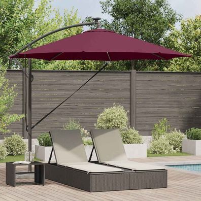 vidaXL Sonnenschirm 294 x 294 x 248 cm Polyester und Aluminium